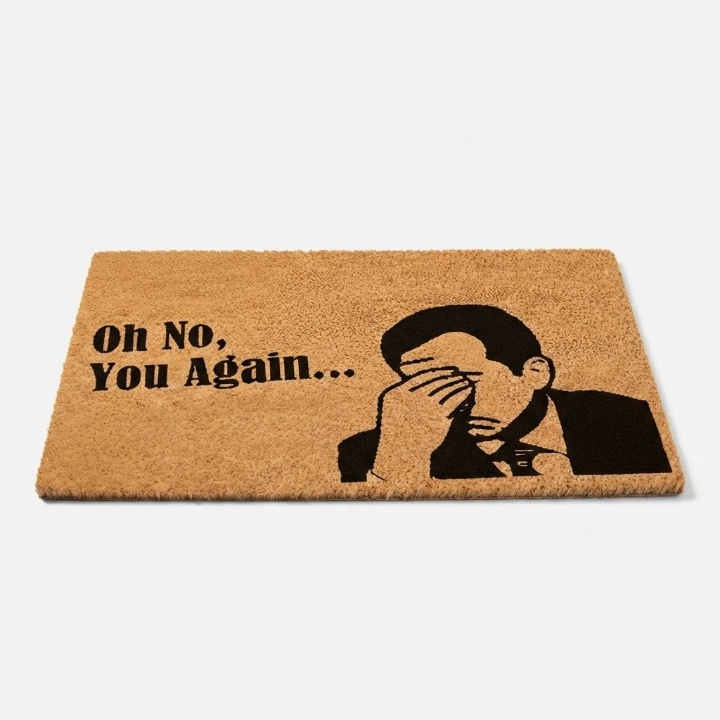 Doormat | Humorous Facepalm & Memory Foam