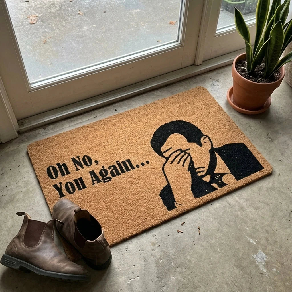Doormat | Humorous Facepalm & Memory Foam