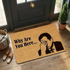 Doormat | Humorous Facepalm & Memory Foam