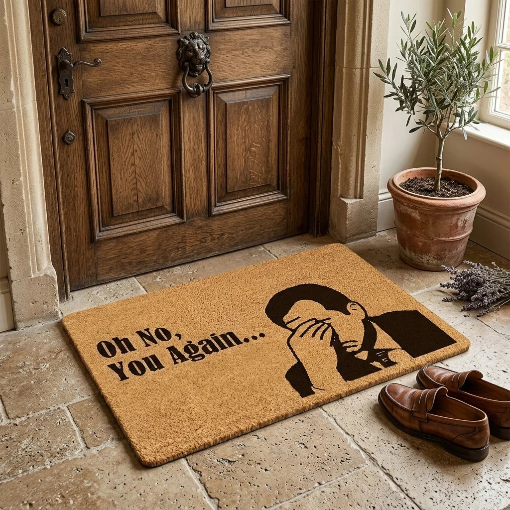 Doormat | Humorous Facepalm & Memory Foam