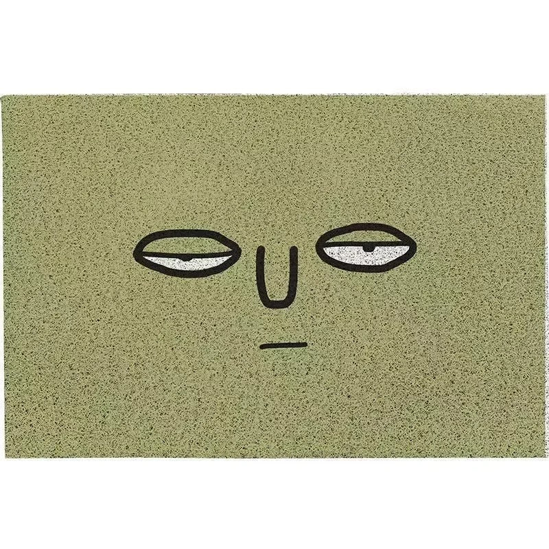Doormat | Polyester Surface & Non-Slip Rubber Backing | Emoji Design