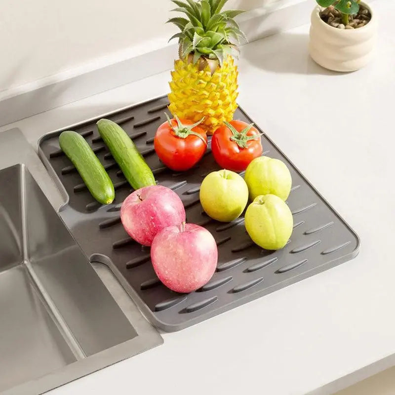 Drying Mat | BPA-Free Silicone & Inclined Drainage