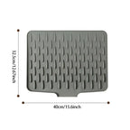Drying Mat | BPA-Free Silicone & Inclined Drainage