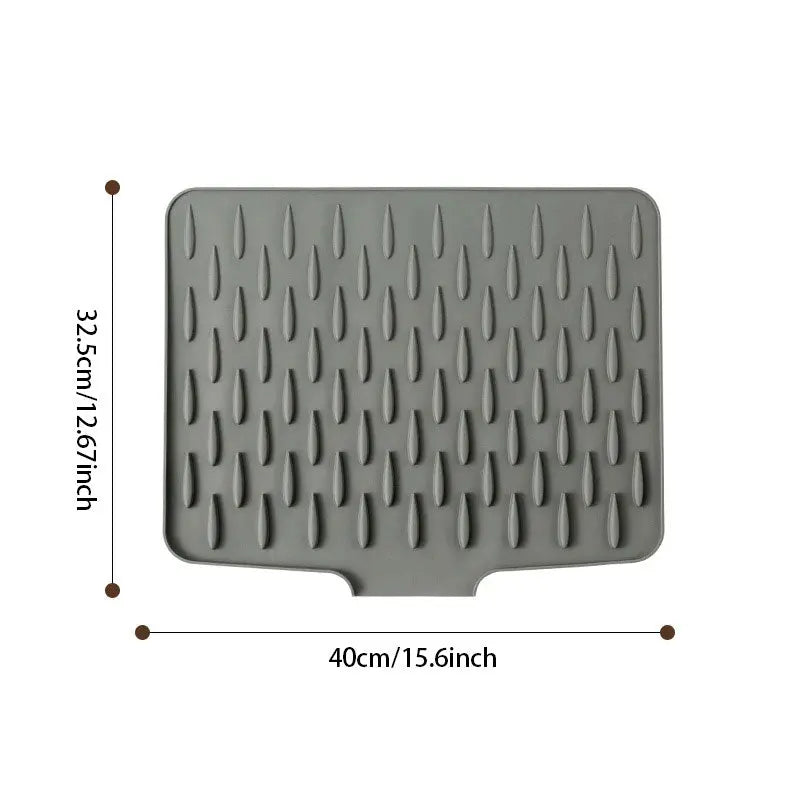 Drying Mat | BPA-Free Silicone & Inclined Drainage