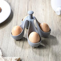 Egg Cooker | Silicone & Heat-Resistant Handle | Holds Up to 6 Eggs