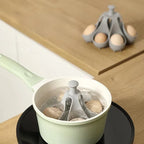 Egg Cooker | Silicone & Heat-Resistant Handle | Holds Up to 6 Eggs