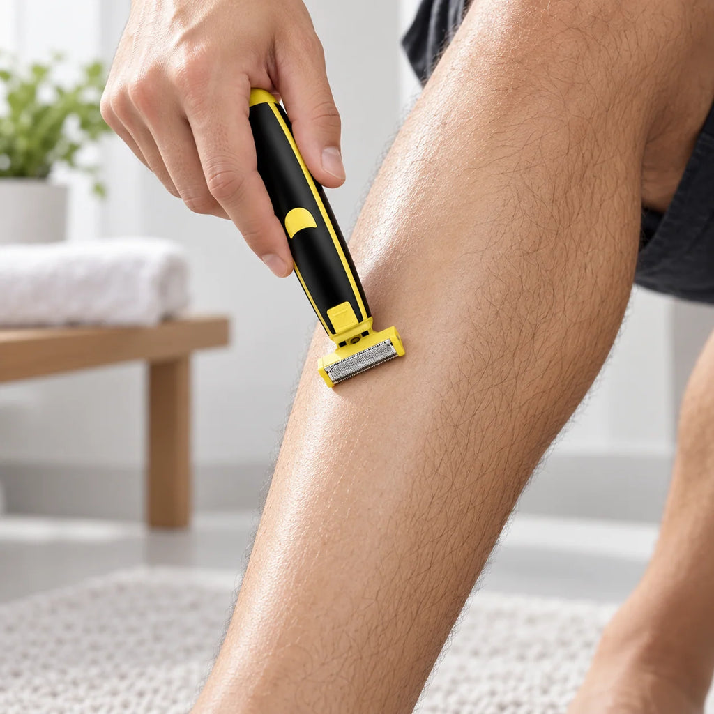 Electric Body Shaver | Waterproof Wet & Dry | Rechargeable Cordless