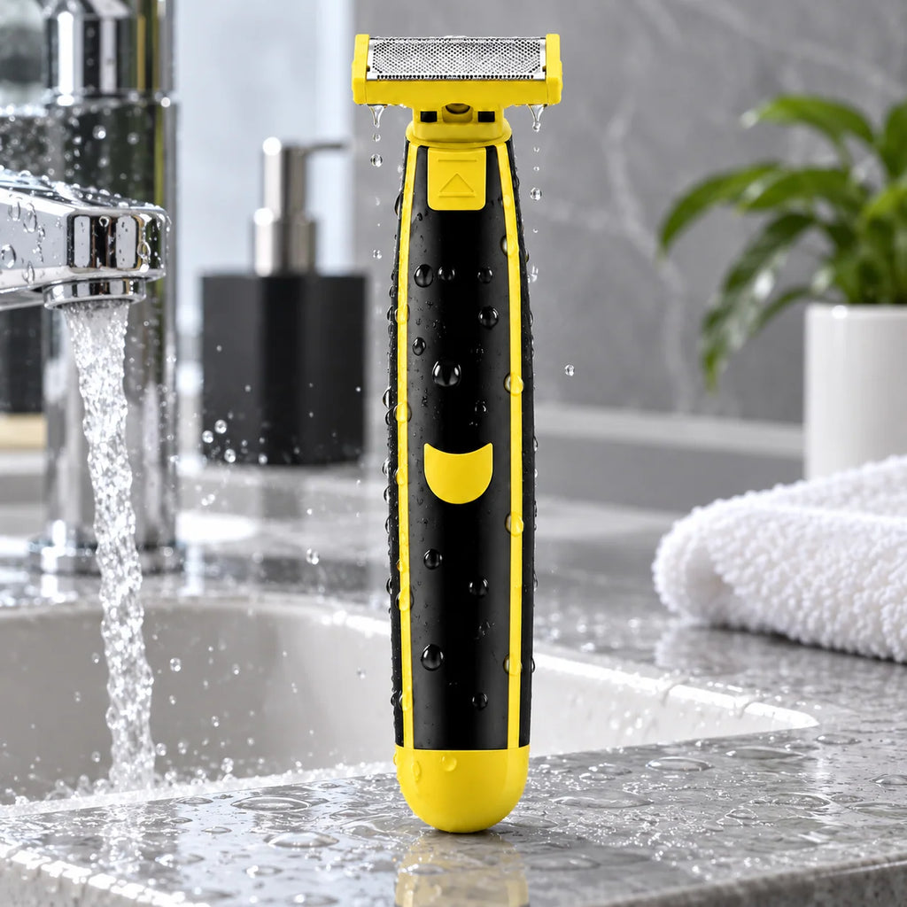 Electric Body Shaver | Waterproof Wet & Dry | Rechargeable Cordless