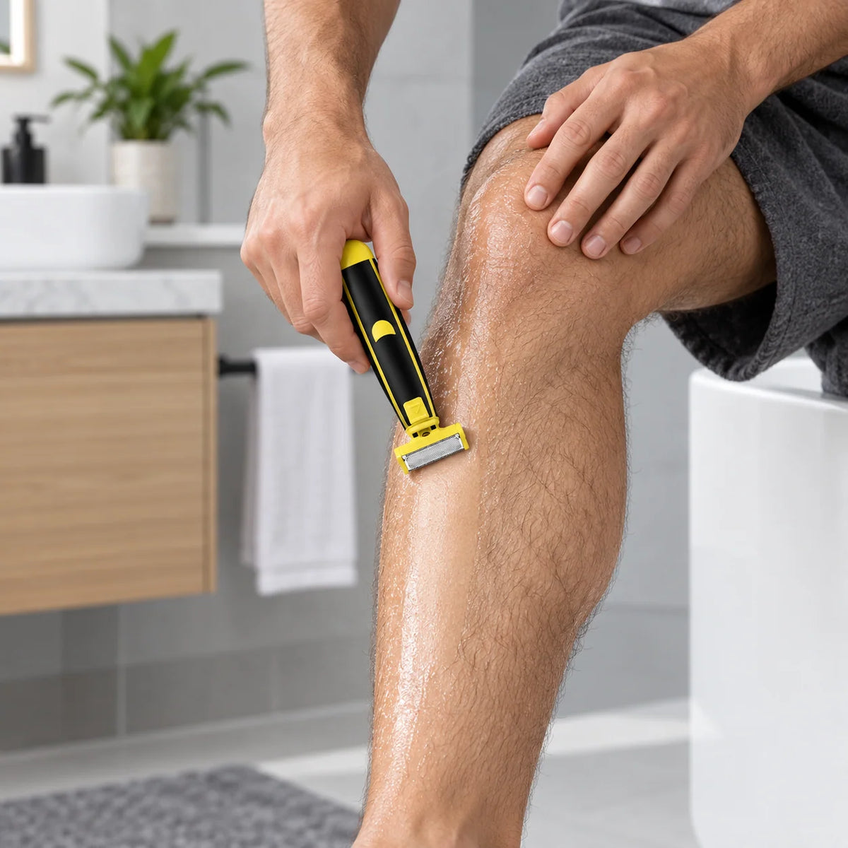 Electric Body Shaver | Waterproof Wet & Dry | Rechargeable Cordless