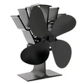 Fireplace Fan | Heat-Powered & Quiet | 4-Blade Design