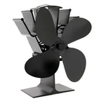 Fireplace Fan | Heat-Powered & Quiet | 4-Blade Design