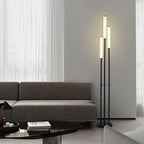 Floor Lamp | 3-Head Dimmable LED Metal & Acrylic