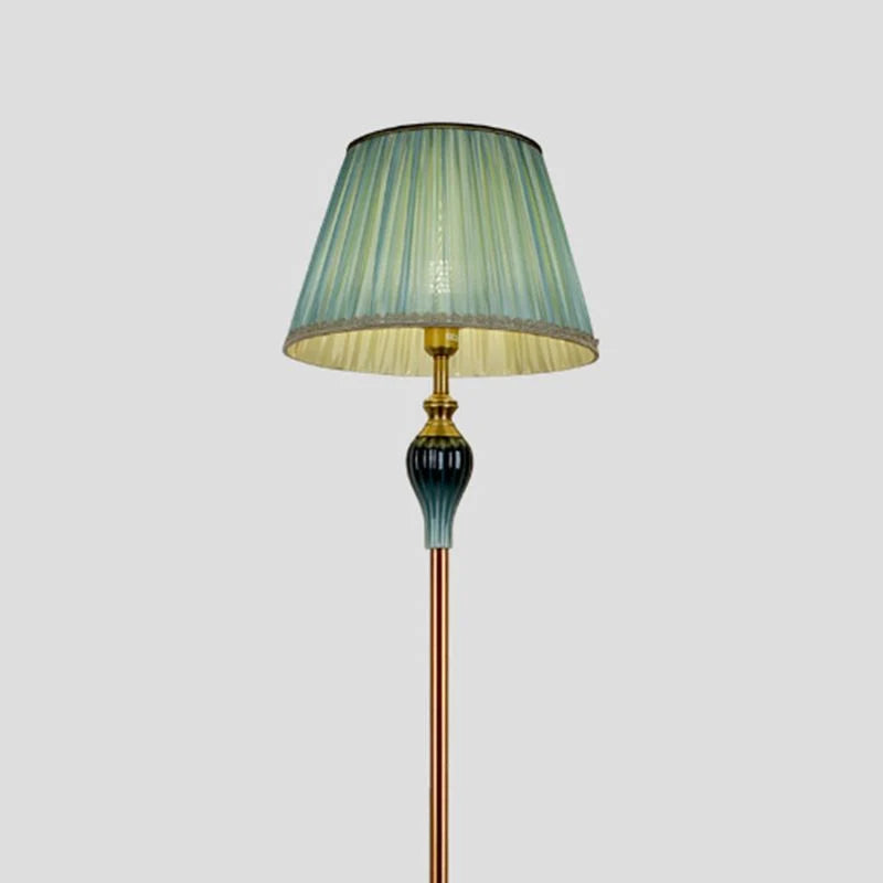 Floor Lamp | Fabric Shade & Metal Base | 5 Colours