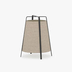 Floor Lamp | Metal Base & Rectangular Fabric Shade | LED Bulb Included