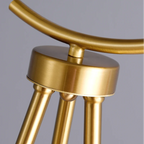 Floor Lamp | Modern Globe Shade & Tripod Base