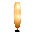 Floor Lamp | Paper Shade & Dual Light Sources | Plug-In E14