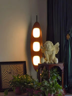 Floor Lamp | Surfboard Design & Marble Base | 160 cm