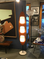 Floor Lamp | Surfboard Design & Marble Base | 160 cm