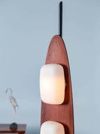 Floor Lamp | Surfboard Design & Marble Base | 160 cm