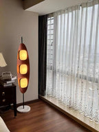 Floor Lamp | Surfboard Design & Marble Base | 160 cm