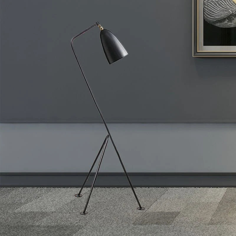 Floor Lamp | Wear-Resistant Metal Shade & Foldable Post | 5 Colors