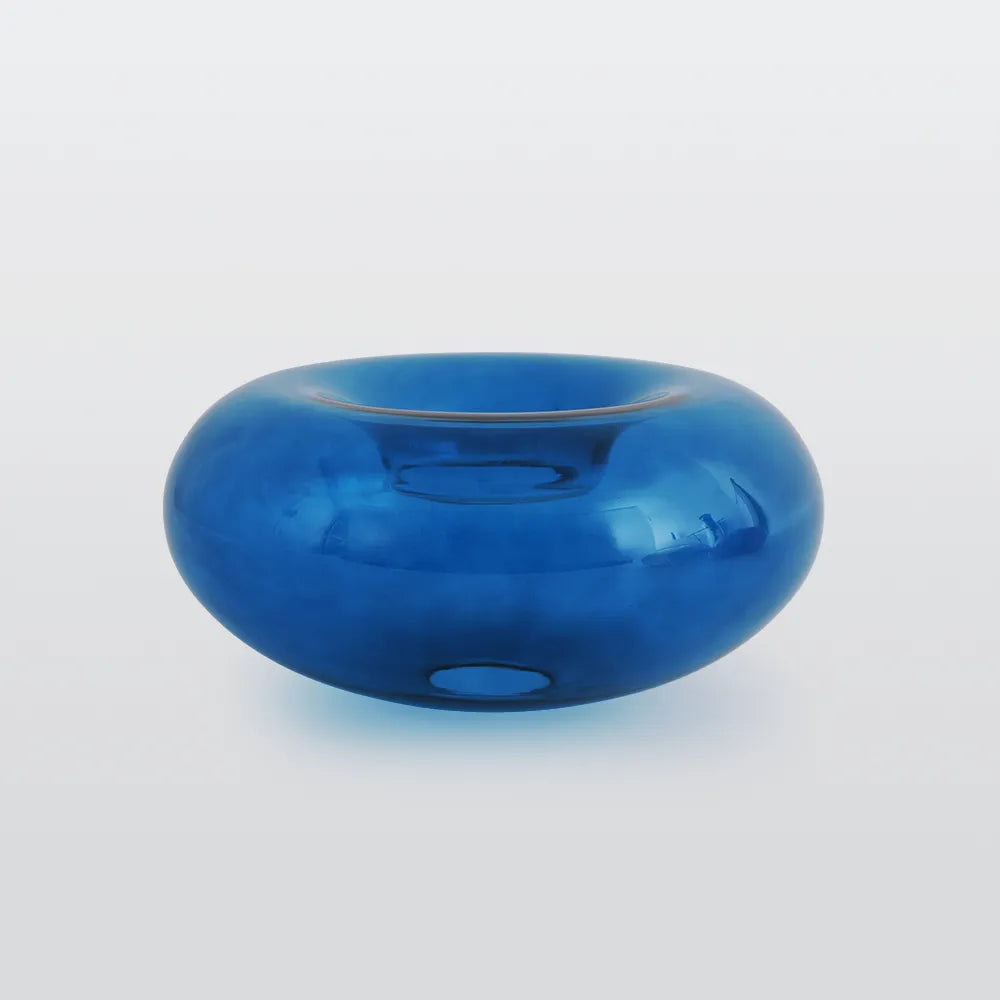 Flush Mount Ceiling Light | Clouded Glass & Metal