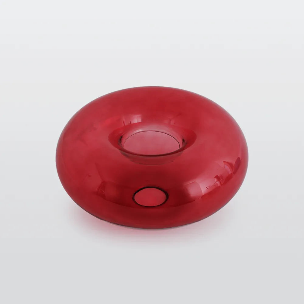 Flush Mount Ceiling Light | Clouded Glass & Metal