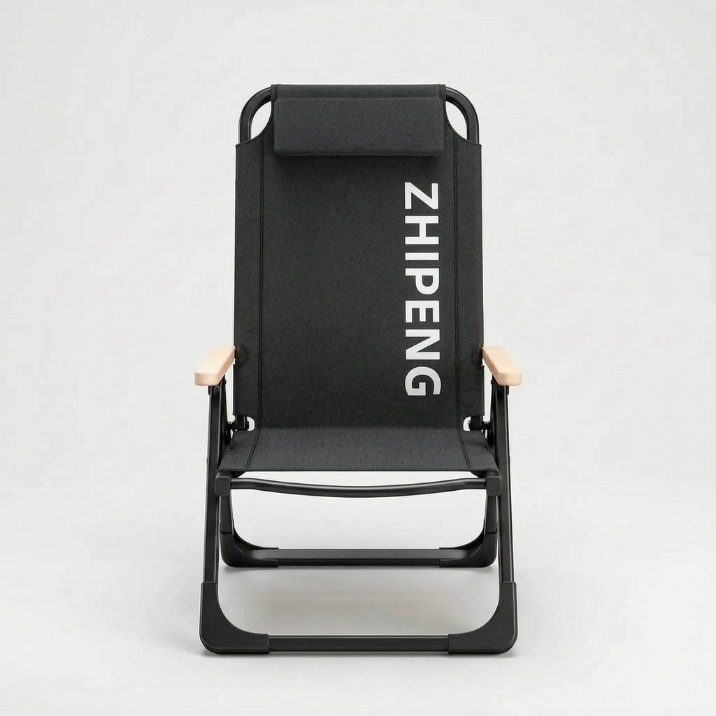 Folding Lounge Chair | Reclining & Headrest | Space-Saving