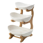Fruit Basket | Stackable & Easy-to-Clean Plastic | 25 x 25 x 20 cm