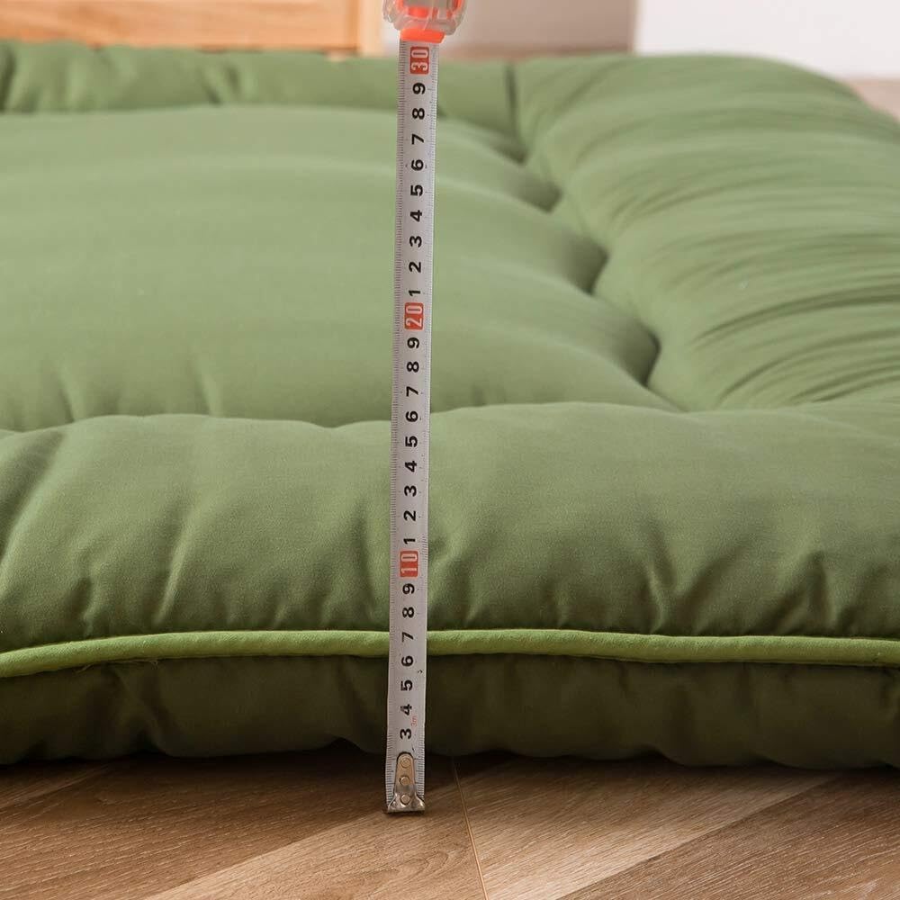 Futon Mattress | 4-Inch Quilted & Washable Polyester | Foldable