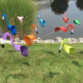 Garden Flamingo | Wind-Powered Rotating & Weatherproof | 65 cm