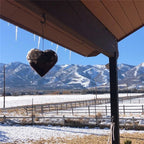 Garden Hanging Ornament | Heart-Shaped, Handmade & Lightweight