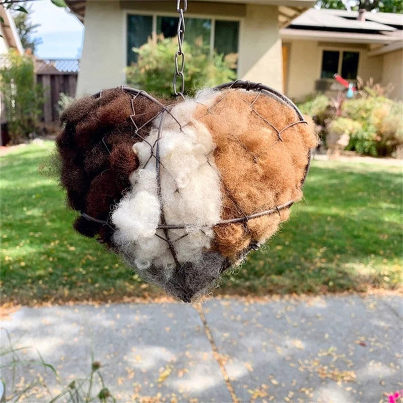 Garden Hanging Ornament | Heart-Shaped, Handmade & Lightweight