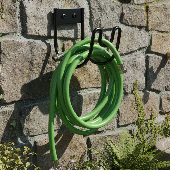Garden Hose Holder | Wall-Mounted Metal & Space-Saving