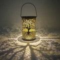 Garden Lantern | Solar-Powered Shadow-Projecting & Weather-Resistant