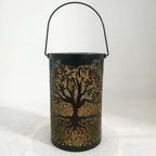 Garden Lantern | Solar-Powered Shadow-Projecting & Weather-Resistant