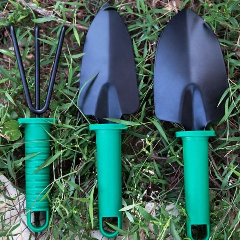 Garden Tool Set | Stainless Steel Heads & Ergonomic Grips | 10-Piece Set