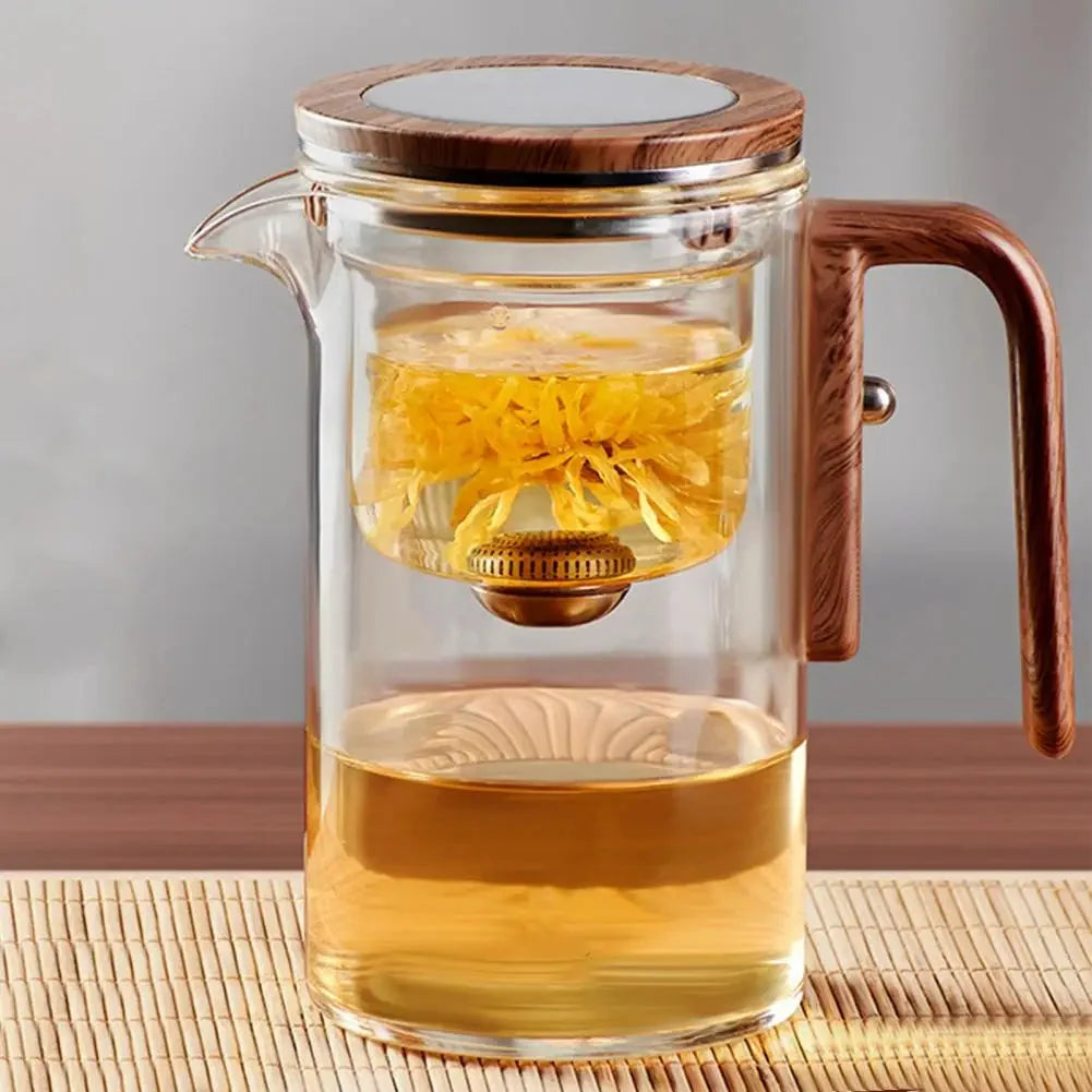 Glass Teapot | Borosilicate Glass & Built-In Infuser | 500ml & 700ml