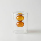 Glass Vase | Handmade Sculptural Double-Walled