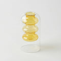 Glass Vase | Handmade Sculptural Double-Walled