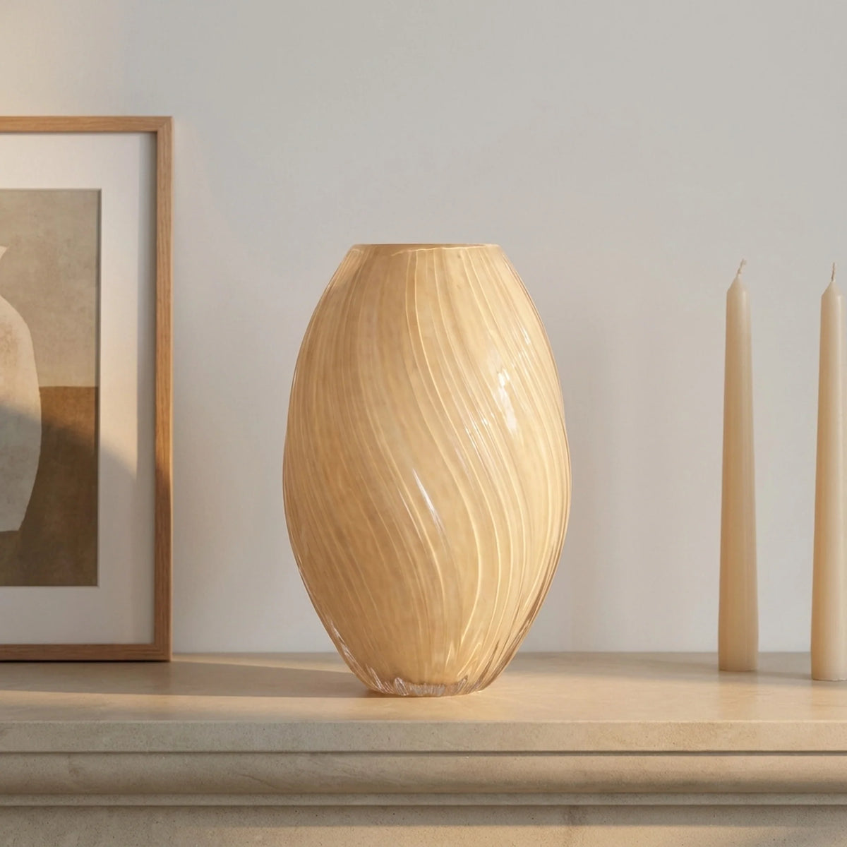 Glass Vase | Sculptural Design & Handblown Glass