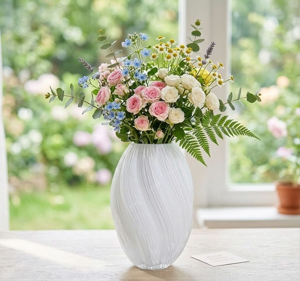 Glass Vase | Sculptural Design & Handblown Glass