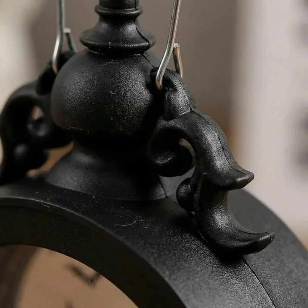 Halloween Lantern | Battery-Powered LED & Gothic Silhouette