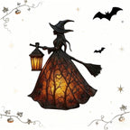 Halloween Lantern | Gothic Vintage Design & Flame-Free LED | 30 cm