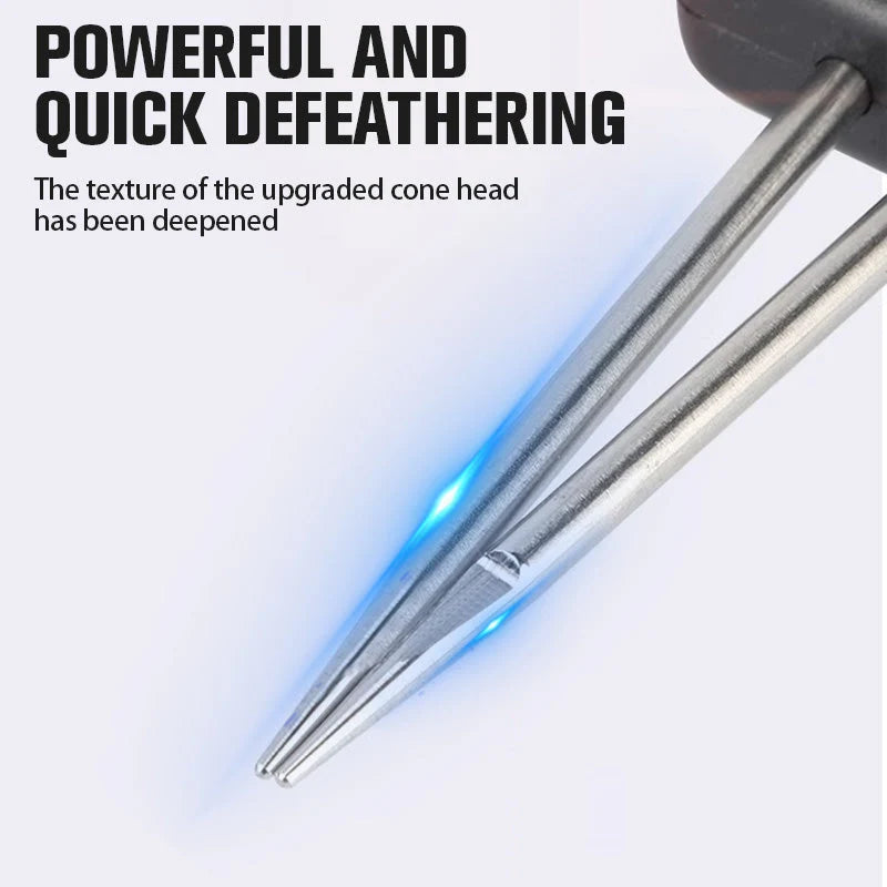 Handheld Poultry Plucker | Rechargeable & Mains Power Gentle Plucking