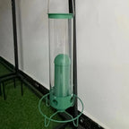 Hanging Bird Feeder | Squirrel-Proof Spinning Perch & Metal | 4 Feeding Ports