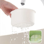 Hanging Sink Strainer | Fine Stainless Steel Mesh & Lock-Release