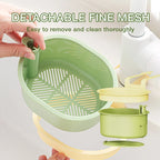 Hanging Sink Strainer | Fine Stainless Steel Mesh & Lock-Release
