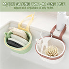 Hanging Sink Strainer | Fine Stainless Steel Mesh & Lock-Release