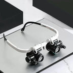 Headband Magnifying Glasses | 3-Level Magnification & Built-In LED | Adjustable Fit